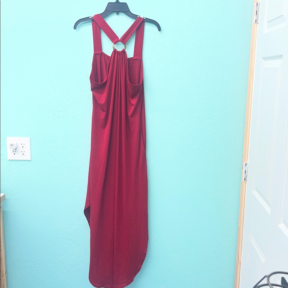 Red maxi Dress